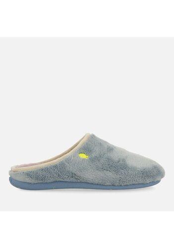 zapatilla de casa POTATOES descalza pelo AZUL