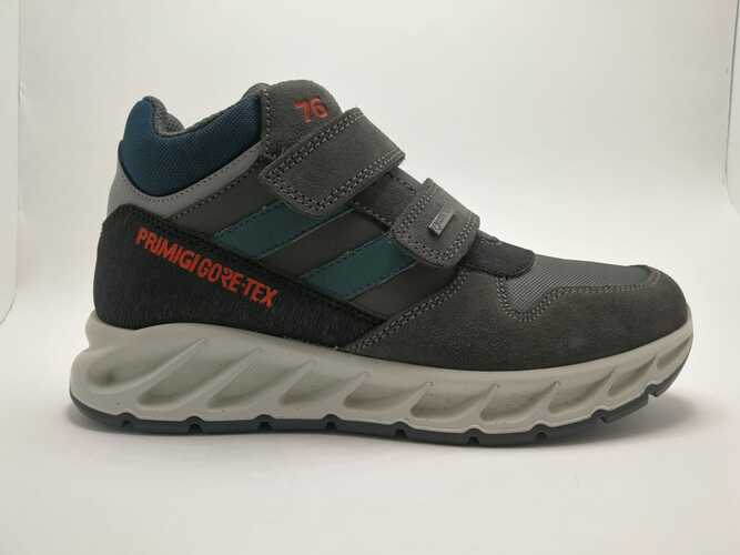 Bota PRIMIGI Goretex gris dos velcros
