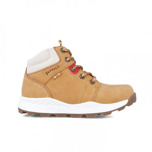 Bota GARVALIN cordones camel cremallera