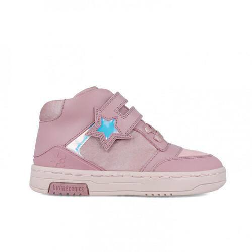 botín zapatilla BIOMECANIC velcro ROSA