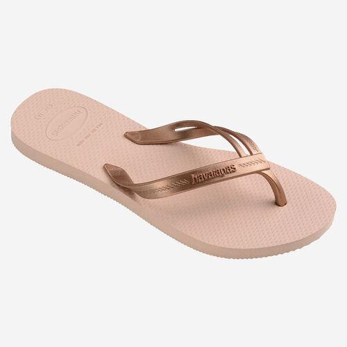 chancla HAVAIANAS ELEGANCE platino rosa