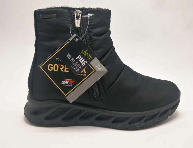 Nuez Limpiar el piso Peregrino Bota PRIMIGI Goretex negro cremallera | Tienda Online de Calzado Infantil