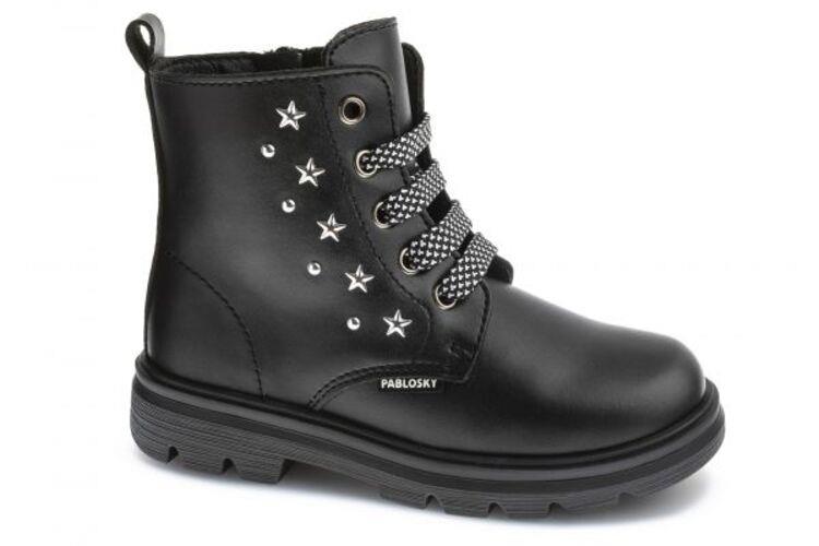 bota PABLOSKY BIKER estrella negro