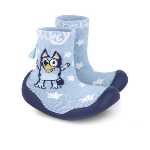 Calcetín BLUEY Garvalin de lycra en colo azul