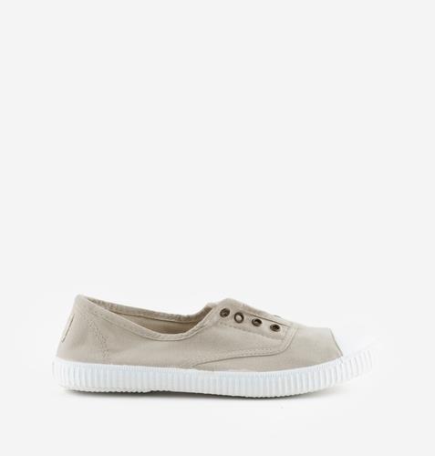  Zapatillas de lona VICTORIA para mujer con elástico