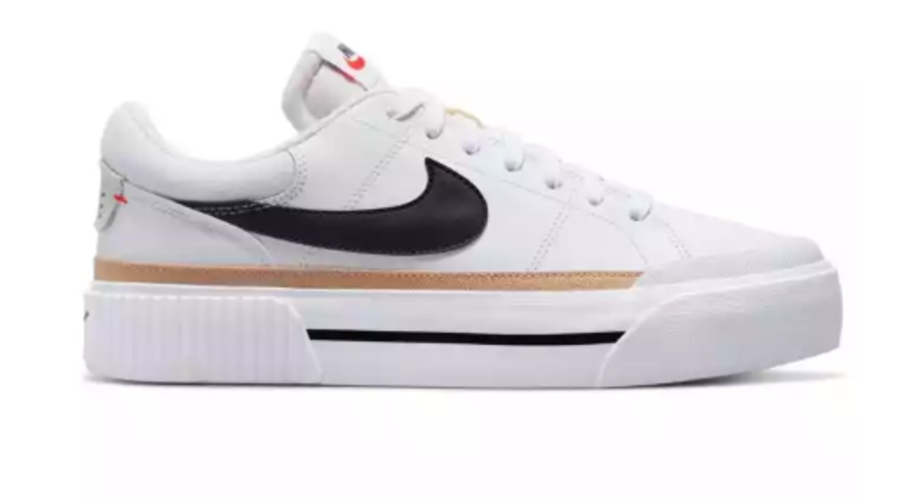 llave inglesa Mínimo gancho zapatilla NIKE clásica blanca PLATAFORMA | Tienda Online de Calzado Infantil