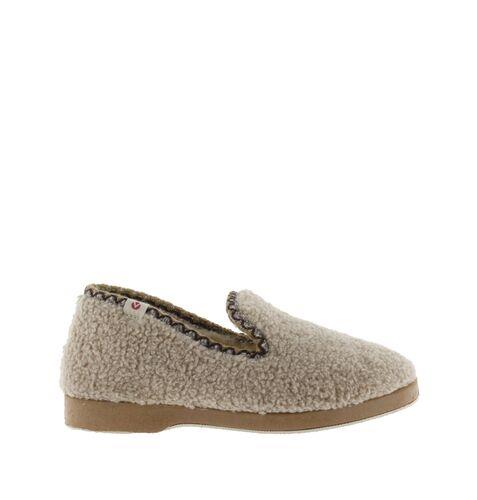 Zapatilla de casa VICTORIA cerrada BEIGE