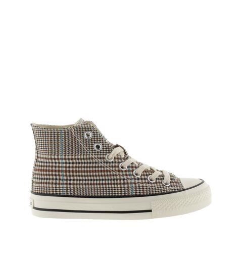 Bota zapatilla VICTORIA print cuadros