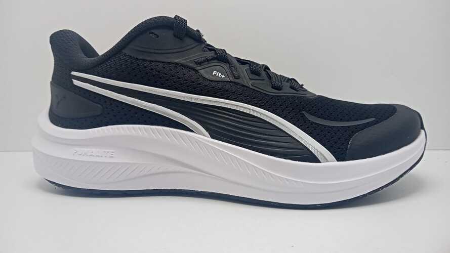 Zapatilla PUMA naylon negro cordones 