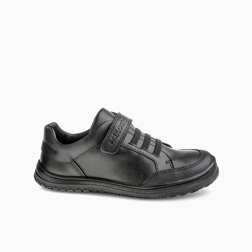 Zapato pablosky colegial negro elasticos