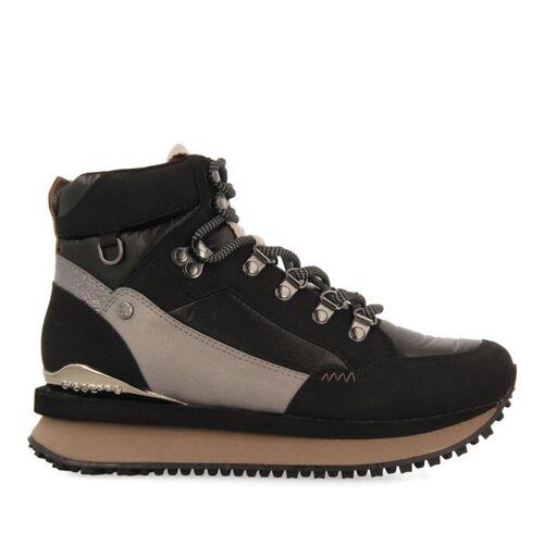 Bota Sneaker GIOSEPPO anillas negra