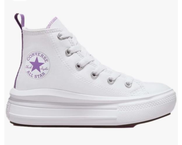 bota CONVERSE blanca PLATAFORMA