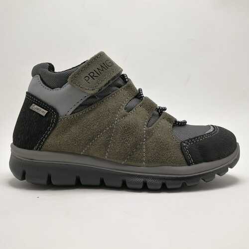 Bota PRIMIGI GORETEX elástico velcro GRIS