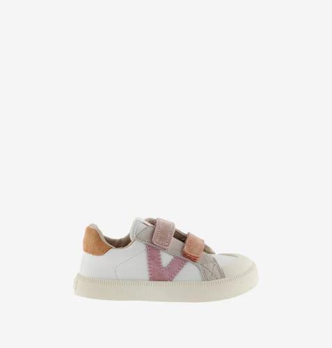 Zapatillas VICTORIA BAREFOOT 2 velcros en rosas