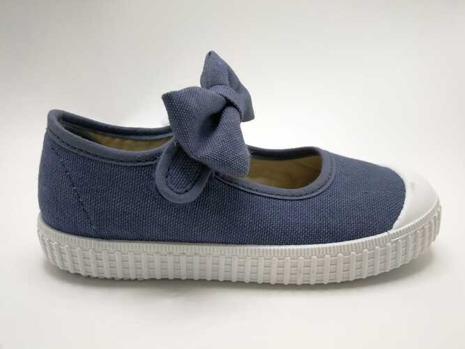 mercedes ZAPY velcro lona LAZO denim