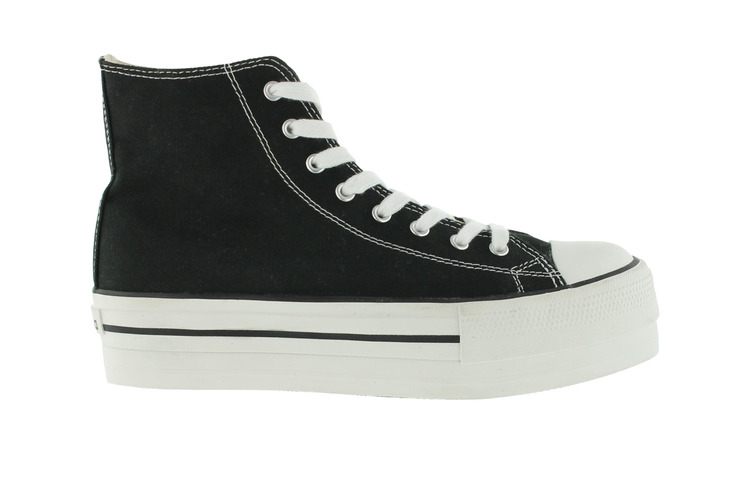 Bota VICTORIA negro plataforma