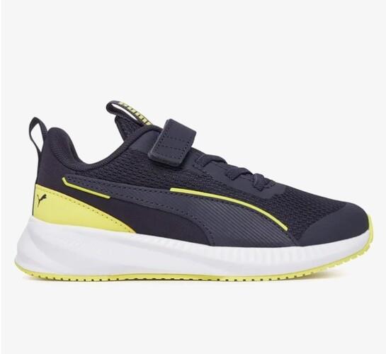 zapatilla PUMA VELCRO azul NAYLON pipa amarilla