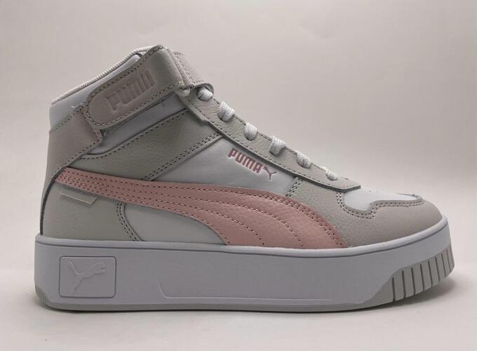 bota zapatilla PUMA plataforma blanco