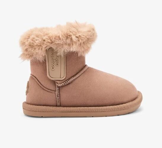 Bota CONGUITOS Australianas Water Repellent Pelo Goflex Taupe