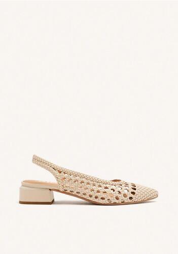 zapato GIOSEPPO trenzado sin talon beig
