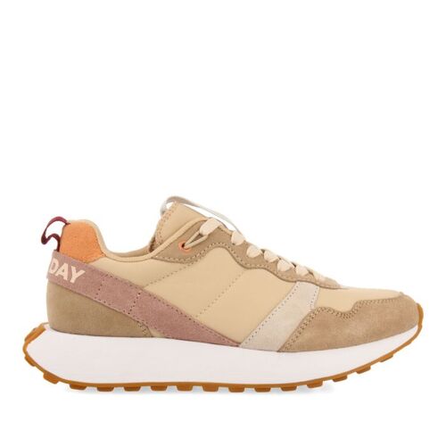 zapatilla GIOSEPPO retro BEIGE SOSTENIBILIDAD