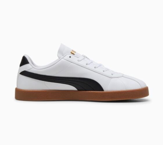 zapatilla PUMA BLANCA cordones Club II