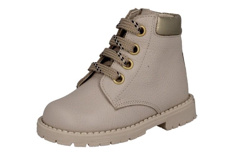 Bota ANDANINES con cordones en blanco