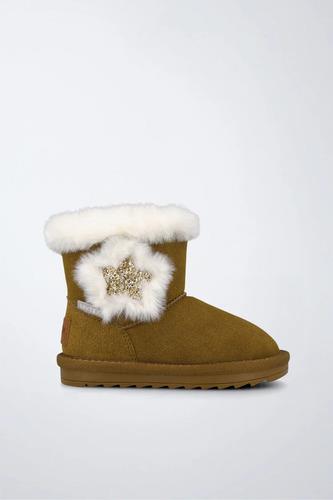 Bota Australiana GARVALIN con estrella en color cuero