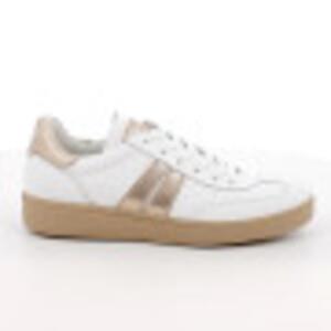  Zapatilla IGI&CO en blanco y champagne