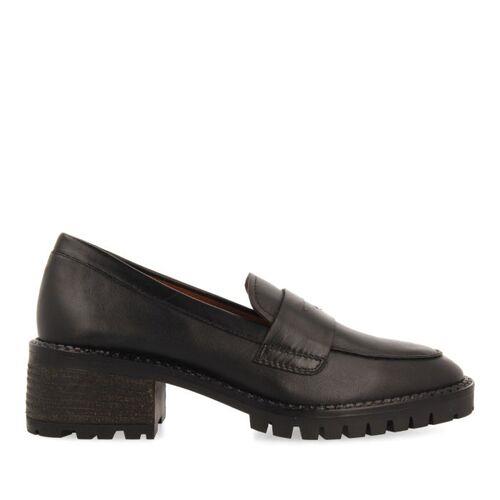 mocasines GIOSEPPO negro suela dentada