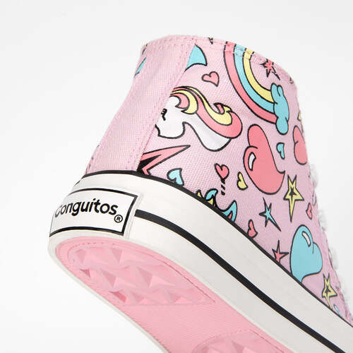 Unicornio Conguitos Calzado Infantil Zapatillas De Luces De Niña