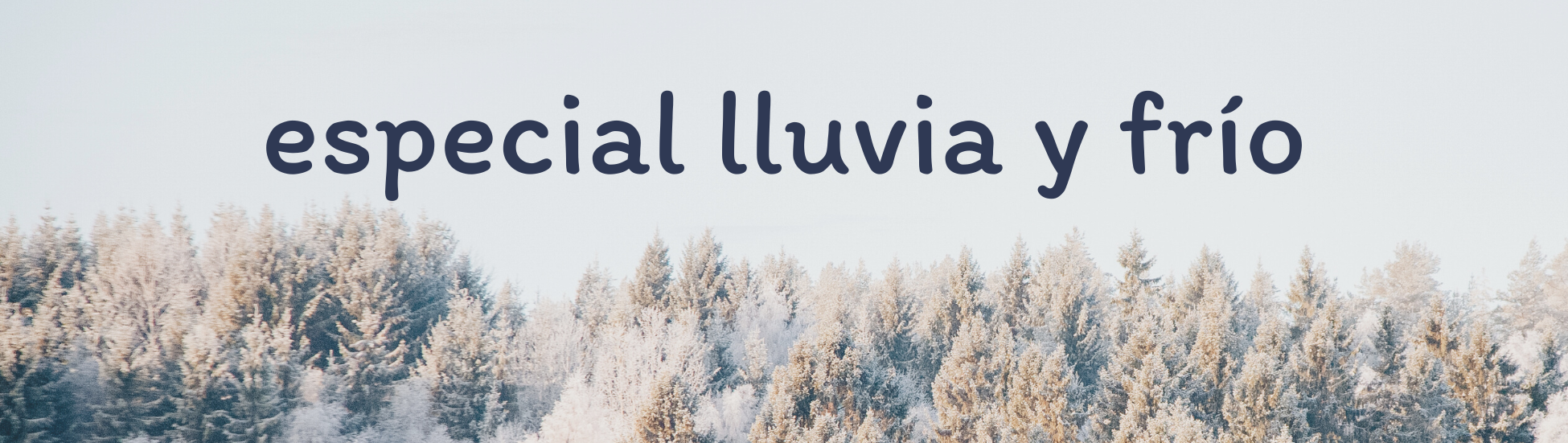 Especial Lluvia y frío